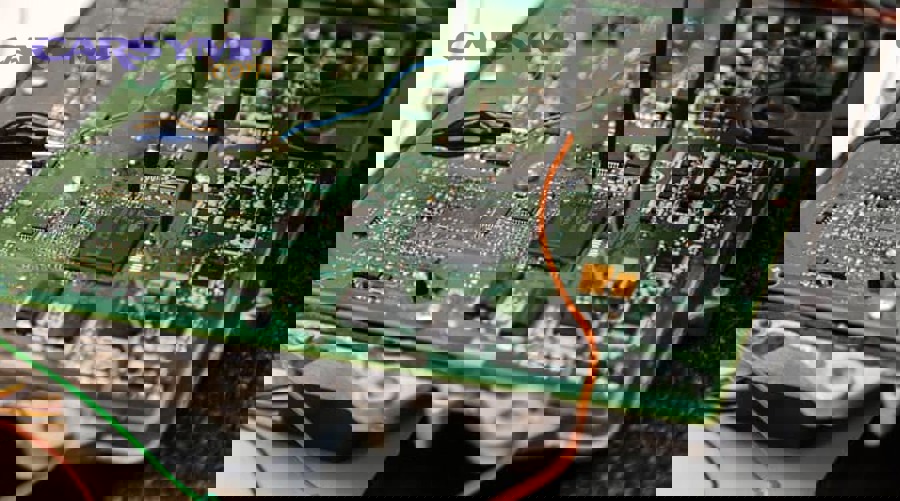 OBD-II connector pinout diagram used in diagnostics and communication checks