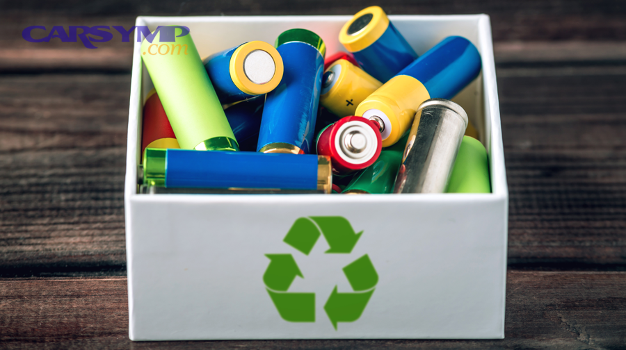 Why do old batteries require special recycling and disposal?