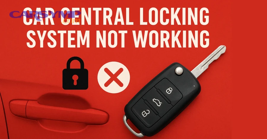 Why does only one door lock not work while the others do?