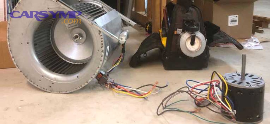 What rare or overlooked causes make a blower noisy only sometimes?