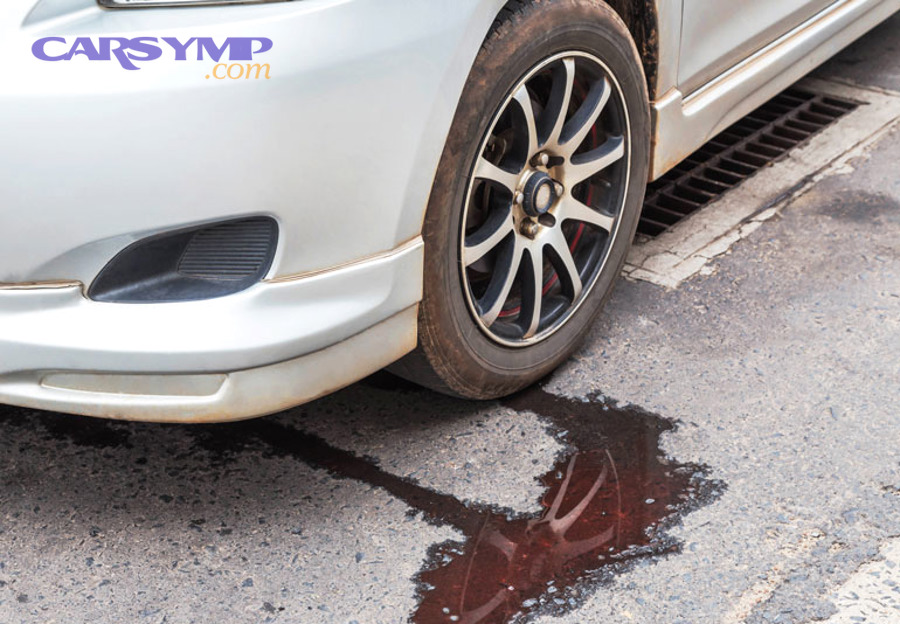Where do brake fluid leaks usually come from?