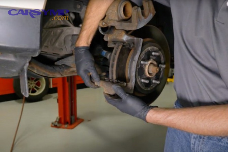 Infrared thermometer for checking brake heat