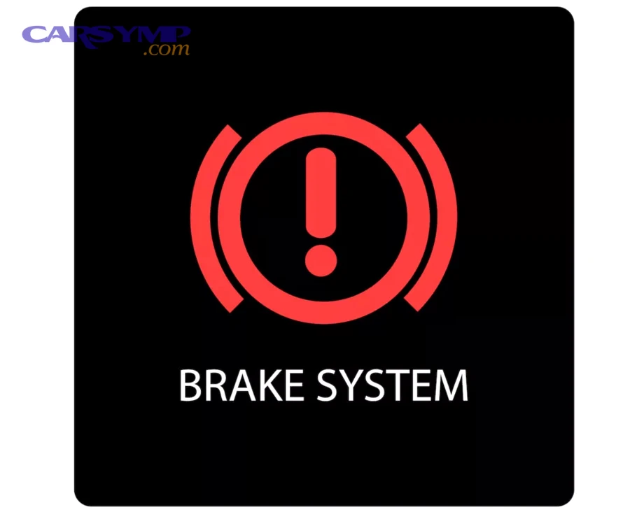 Why does the parking brake indicator stay on or flicker after release?