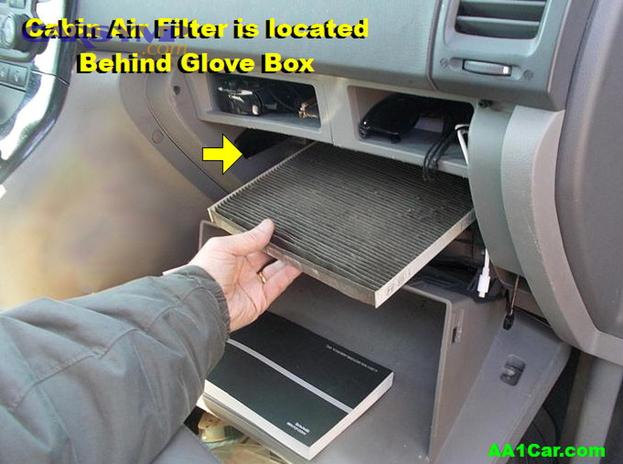 Which driving conditions shorten how often to replace cabin air filter?