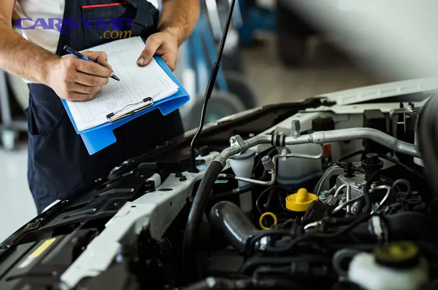 Is a vehicle inspection the same as a maintenance service?
