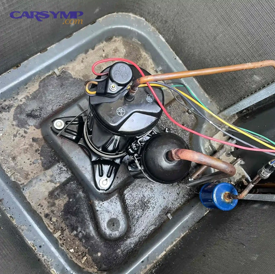 Compressor clutch vs full compressor diagnosis