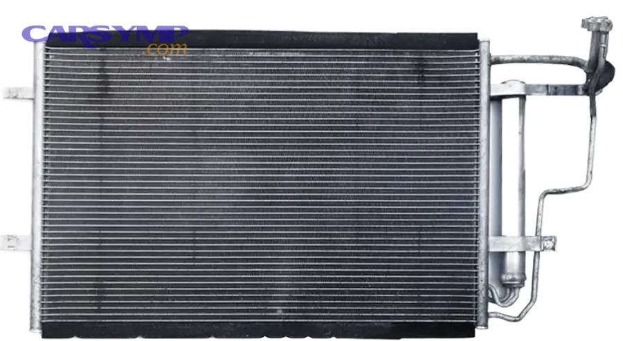 Is the condenser the problem when A/C is warm at idle but colder while driving?