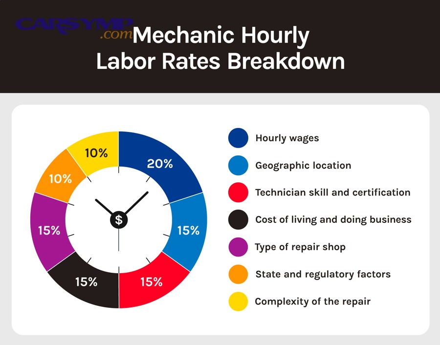 How do technician skill, tooling, and workflow influence labor cost drivers?