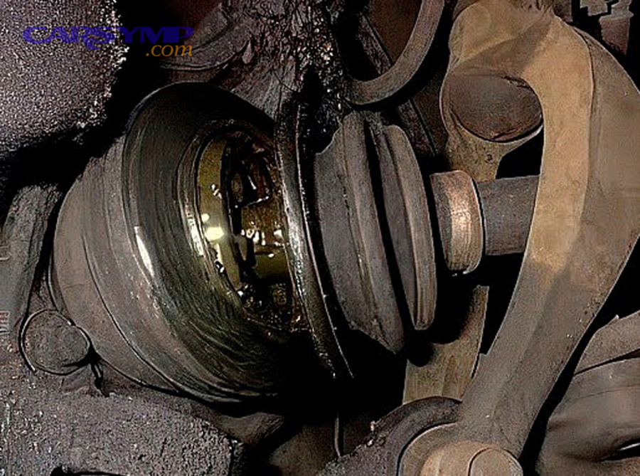 damaged cv boots inspection