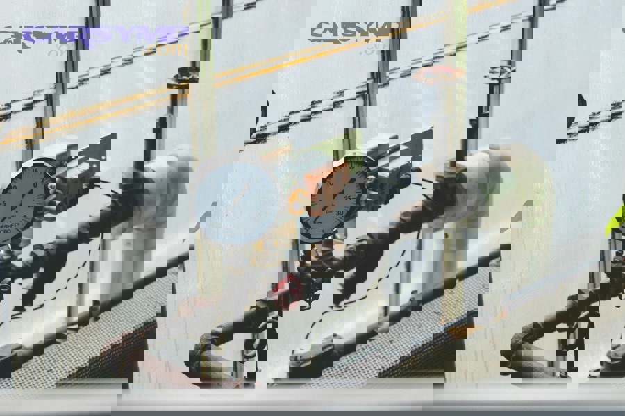 What do gauge pressures and line temperatures reveal about each scenario?