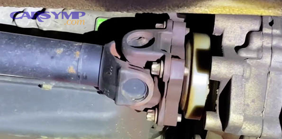 When is driveshaft U-joint wear urgent, and should you stop driving?