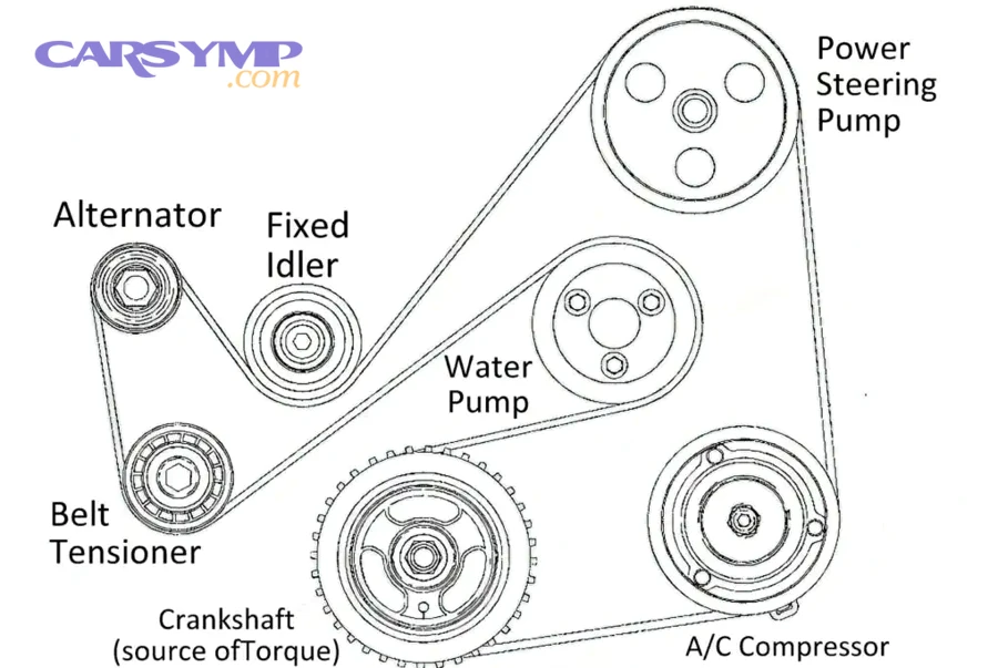 How do you diagnose wet-weather belt noise step-by-step at home?