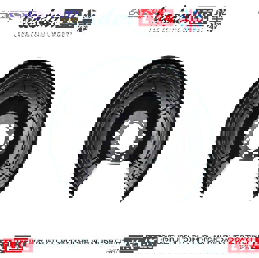 What causes a brake dust shield to rub?