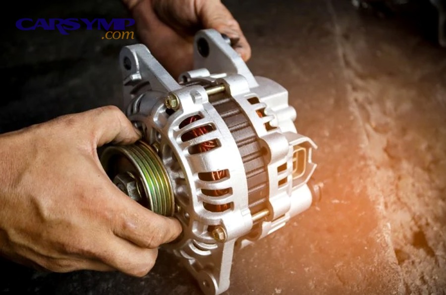 What “extra” charges commonly raise the total beyond the alternator itself?