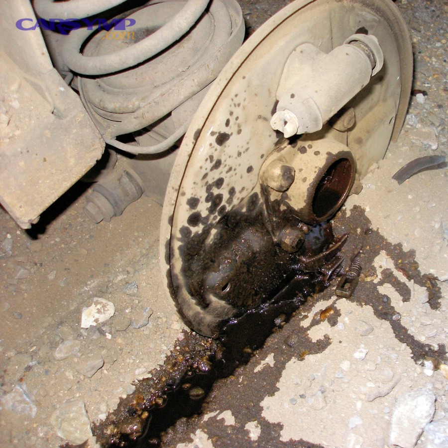 Can brake hose leak symptoms come and go with weather?