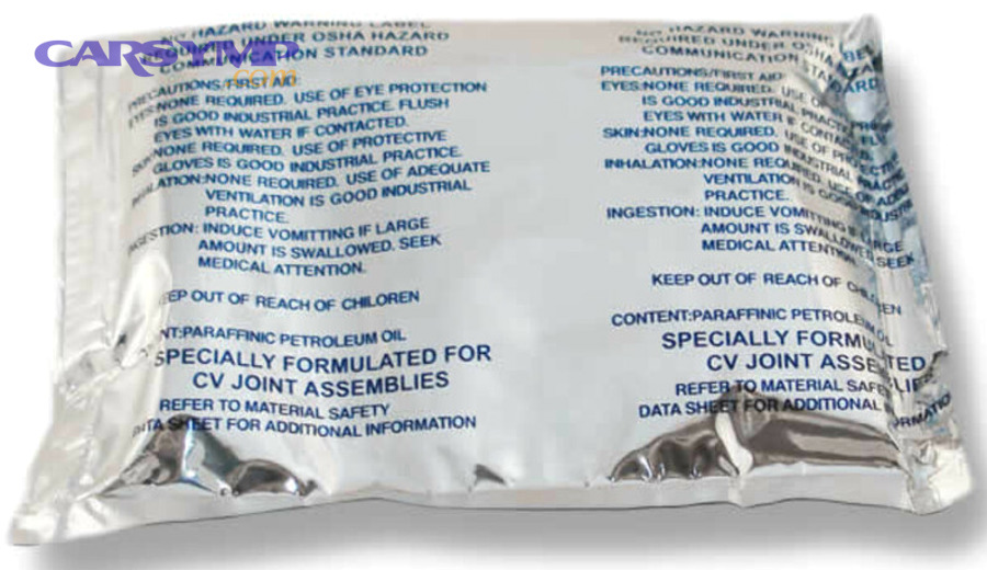 Split CV axle boot rubber tear