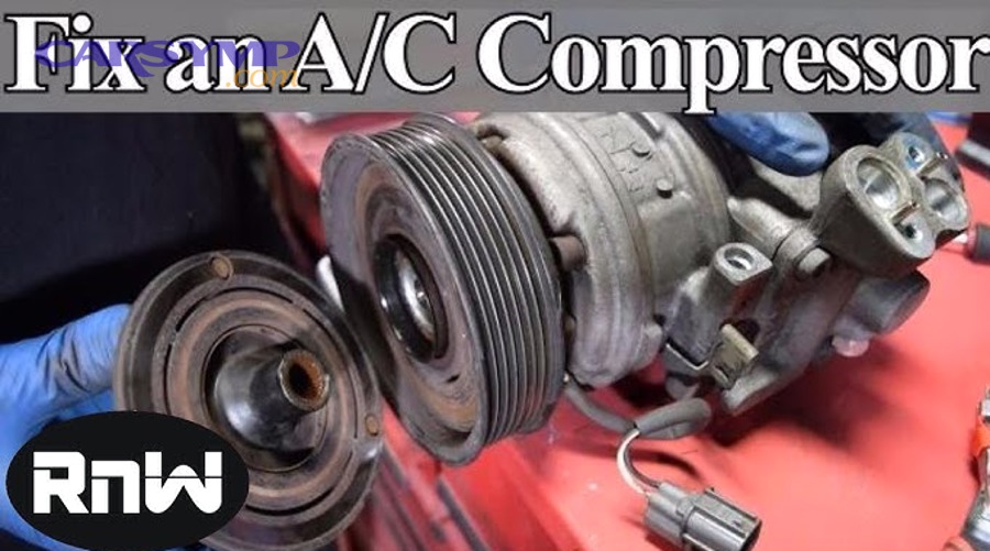 What pressure behavior proves “clutch issue” versus “compressor issue”?