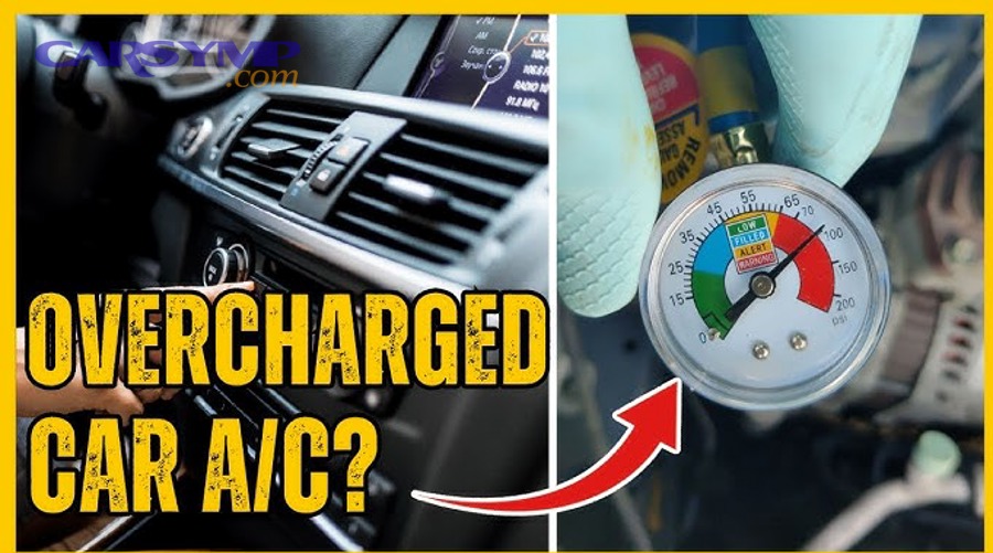 What’s the safest way to correct an overcharged system?