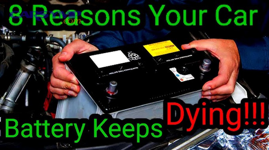 How does cold weather make a new battery seem weak or dead?