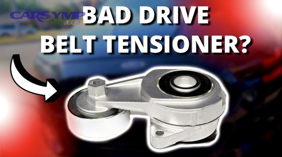 When is it unsafe to keep driving with a suspected tensioner or idler issue?