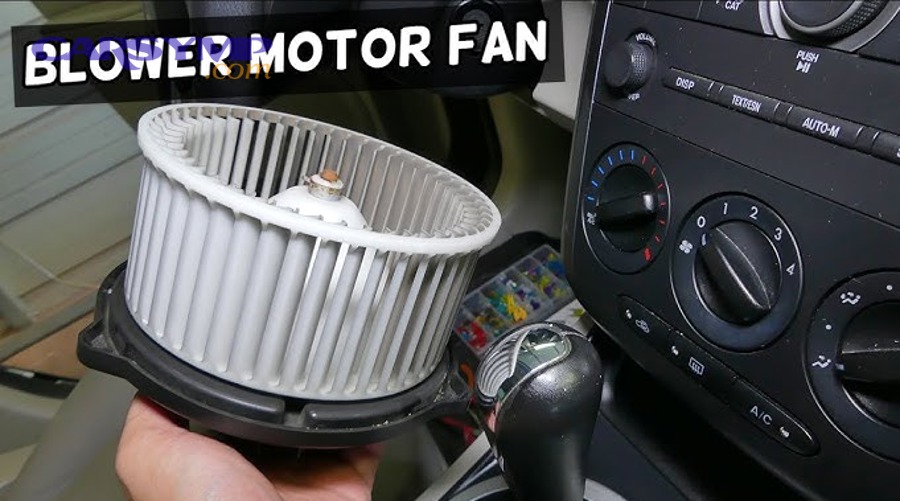 How do you find the blower motor location on your vehicle?