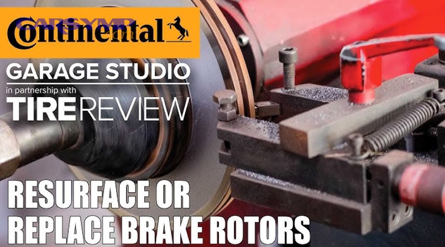 What does “rotor resurfacing” include as an add-on, and what does it exclude?