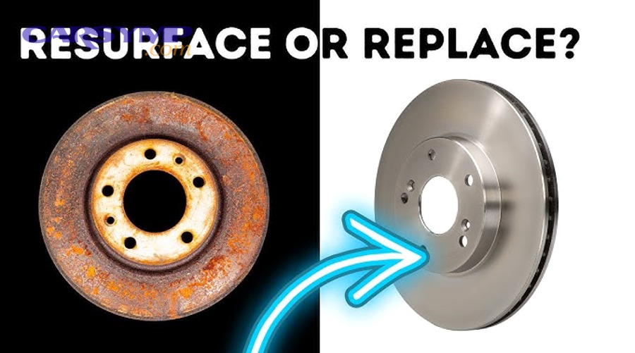 How does minimum thickness determine resurfacing safety?