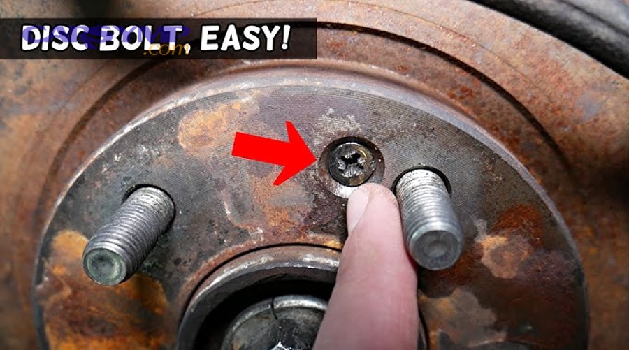 How do you break a rust-bonded rotor free without warping parts?