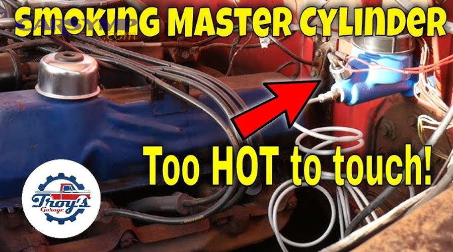 How do you separate master cylinder faults from ABS and distribution block problems?