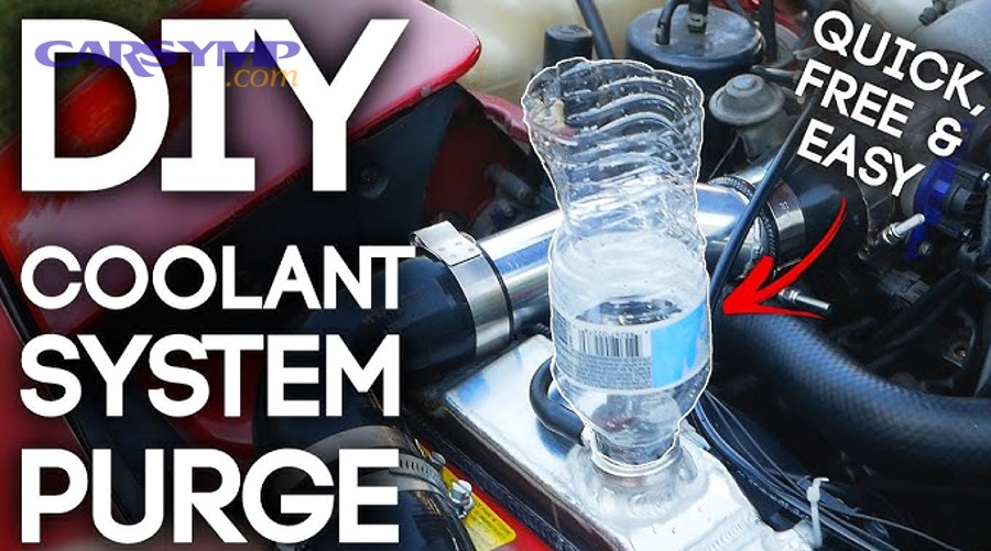 How do you bleed systems with bleed screws or a pressurized expansion tank?