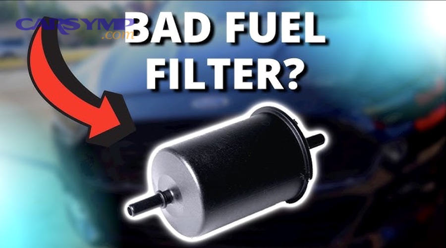 What noises suggest the filter is seated wrong or the cover isn’t sealed?
