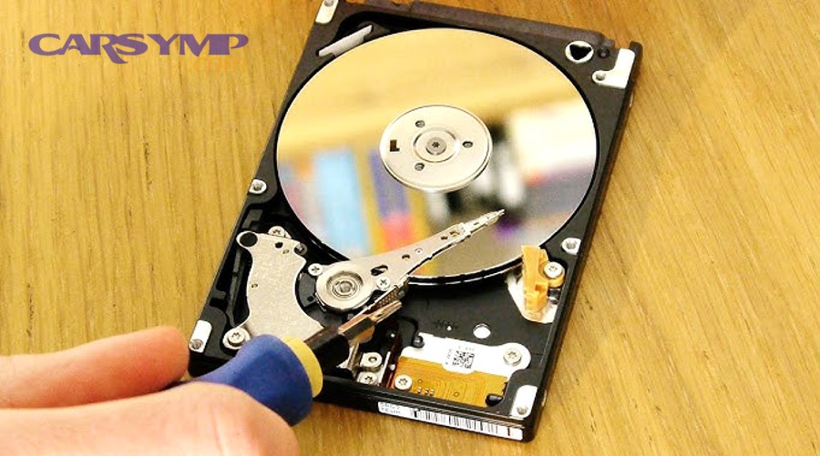 Brake system diagram showing pads and rotor