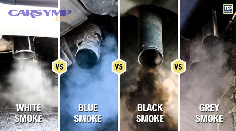 What edge cases can mimic coolant-burning smoke, and how do you rule them out?