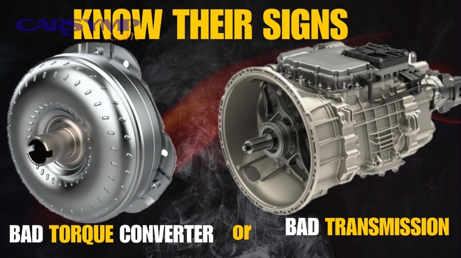 What advanced or less-common clues can indicate a failing CVT torque converter clutch (TCC)?