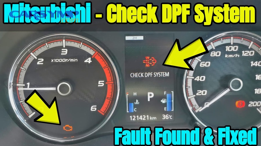 What should you do immediately when the DPF light comes on and the car goes into limp mode?