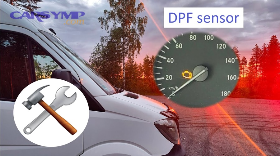 What are the most common reasons a DPF warning light leads to limp mode?