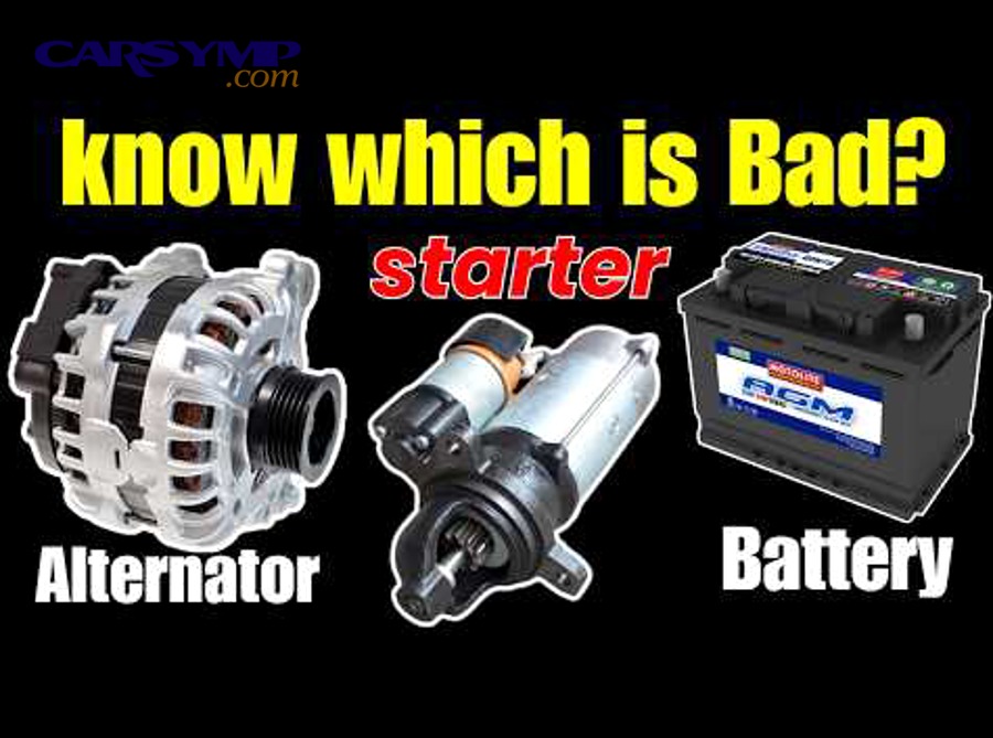 How do you test the starter circuit (voltage drop, solenoid, and high-current path)?