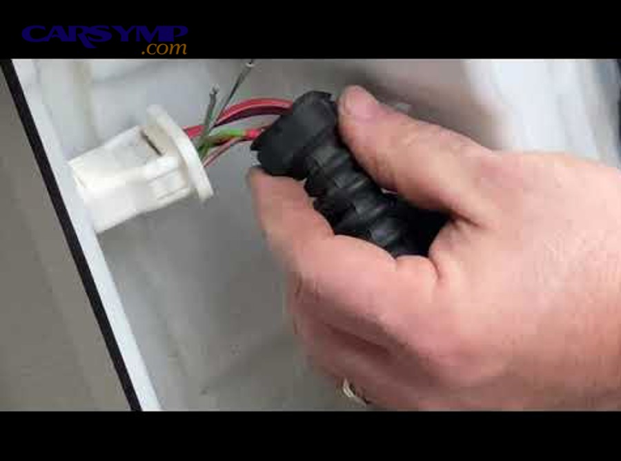 What video shows typical door jamb wiring repairs and inspection?