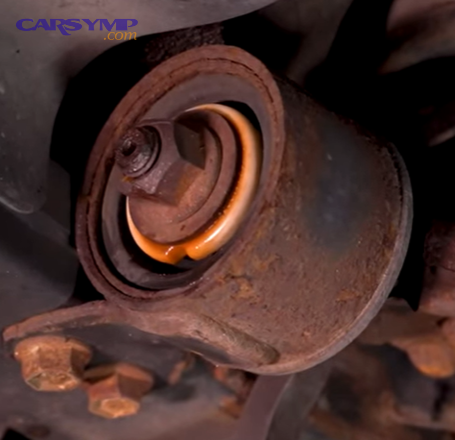 Is it safe to drive with control arm bushing clunk symptoms?