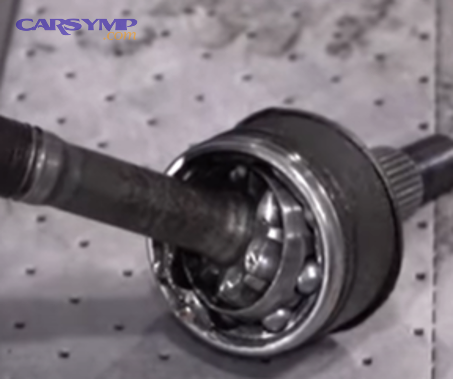 Common CV joint noise causes diagram