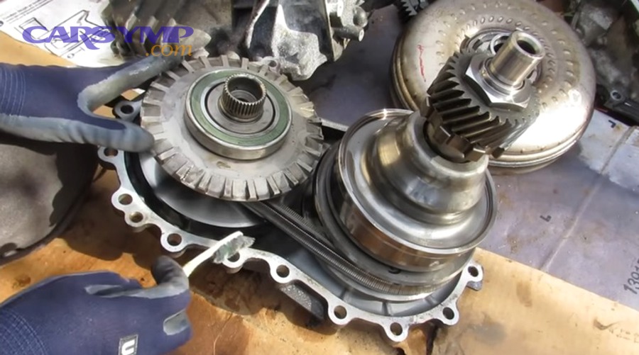 Which CVT fault codes and scan data point to slipping or shuddering?