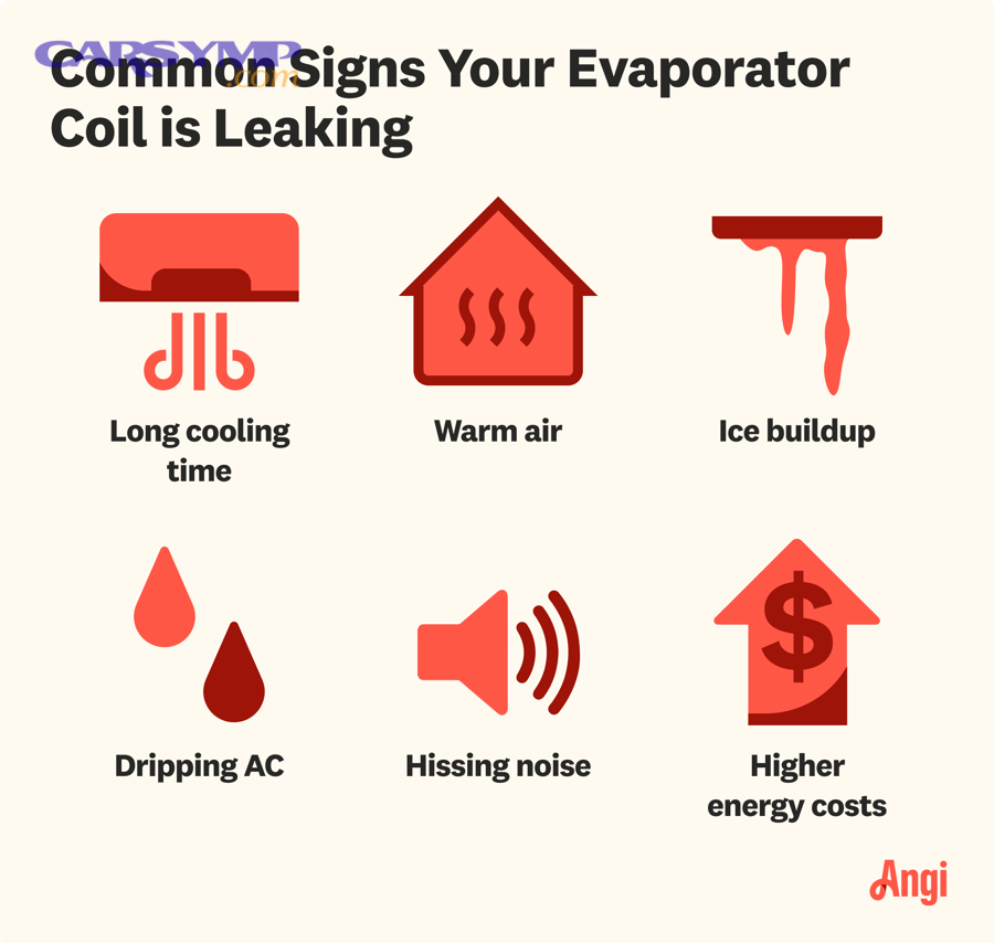 What makes an evaporator leak different from other A/C leaks?