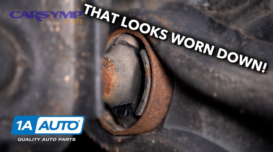 How do you confirm bushings are the source and not tires, shocks, or mounts?