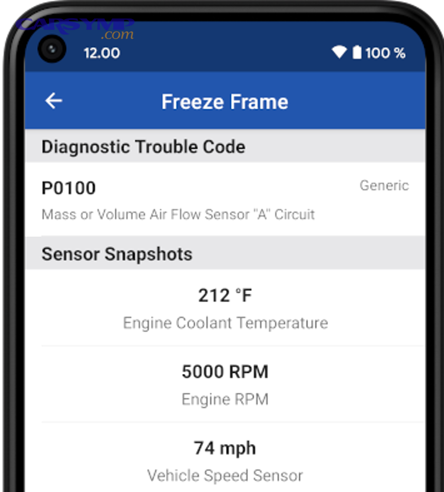 Why is Freeze Frame Data Important for Vehicle Diagnostics?