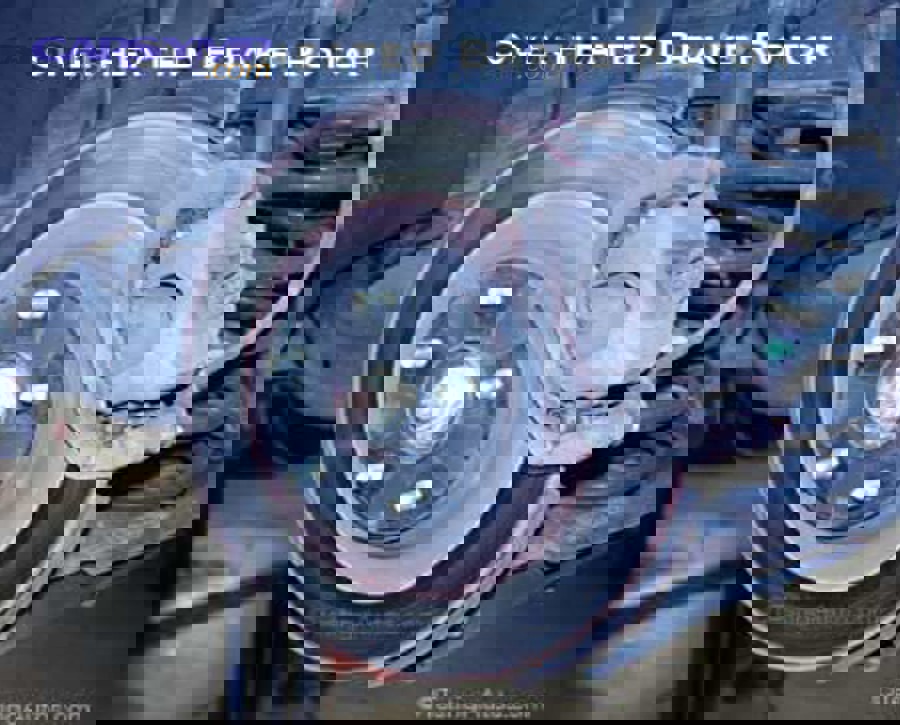 Rotor discoloration and overheated brake rotor