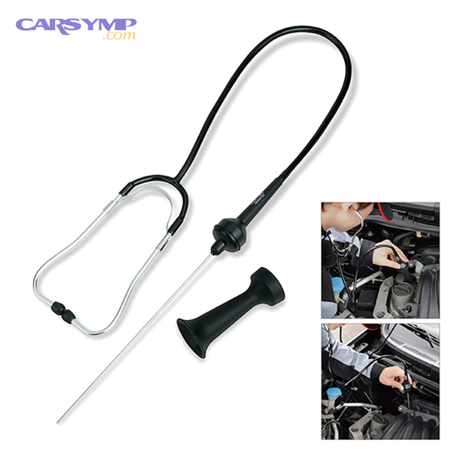 How do you pinpoint the noisy pulley with a stethoscope and load changes?