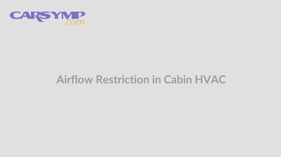 Can airflow restrictions make the AC or heater feel weak even when the system is “working”?