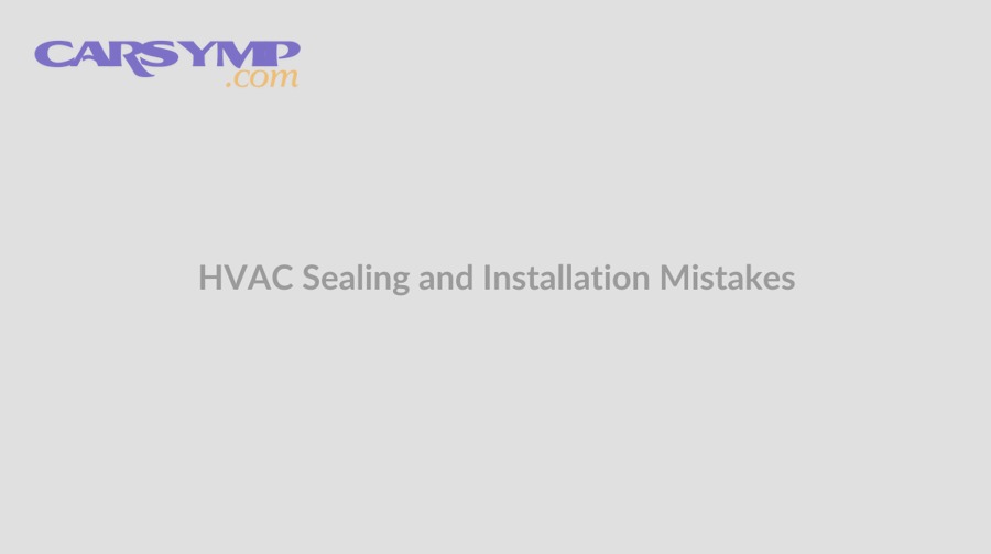 Installation and sealing mistakes that quietly sabotage airflow