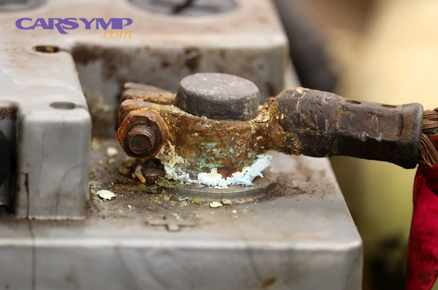 Can corrosion, loose terminals, or bad grounds cause a battery to die after days?