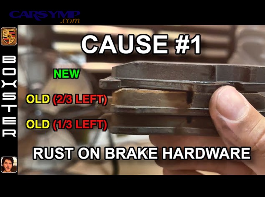 How do you diagnose uneven pad wear step by step at home?